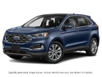 2022 Ford Edge Titanium AWD Stone Blue Metallic  Shot 22