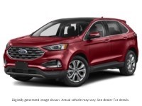 2022 Ford Edge Titanium AWD Rapid Red Metallic Tinted Clearcoat  Shot 25