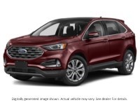 2022 Ford Edge Titanium AWD Burgundy Velvet Metallic Tinted Clearcoat  Shot 40