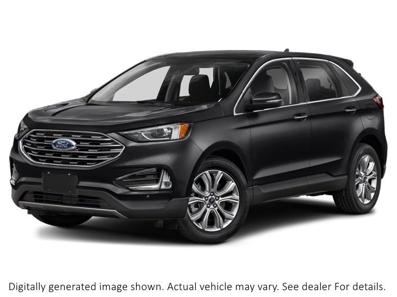2021 Ford Edge Titanium | AWD | 2.0L | Roof | Htd Str Whl | Tow Agate Black  Shot 1
