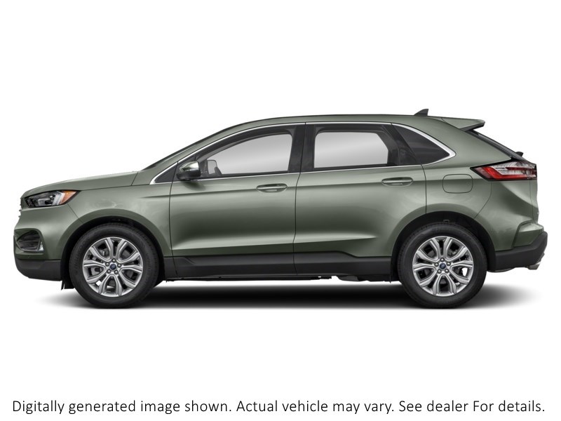 2022 Ford Edge Titanium AWD Forged Green Metallic  Shot 35