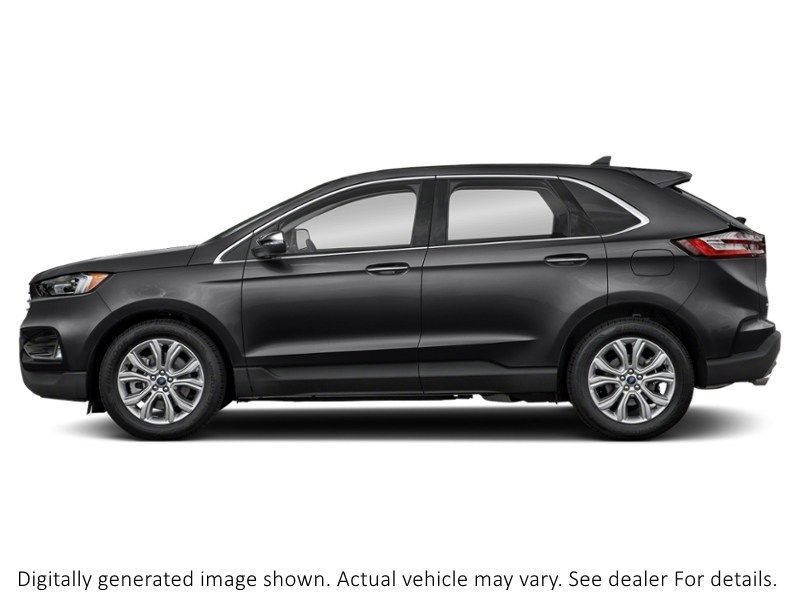 2022 Ford Edge Titanium AWD Agate Black Metallic  Shot 46