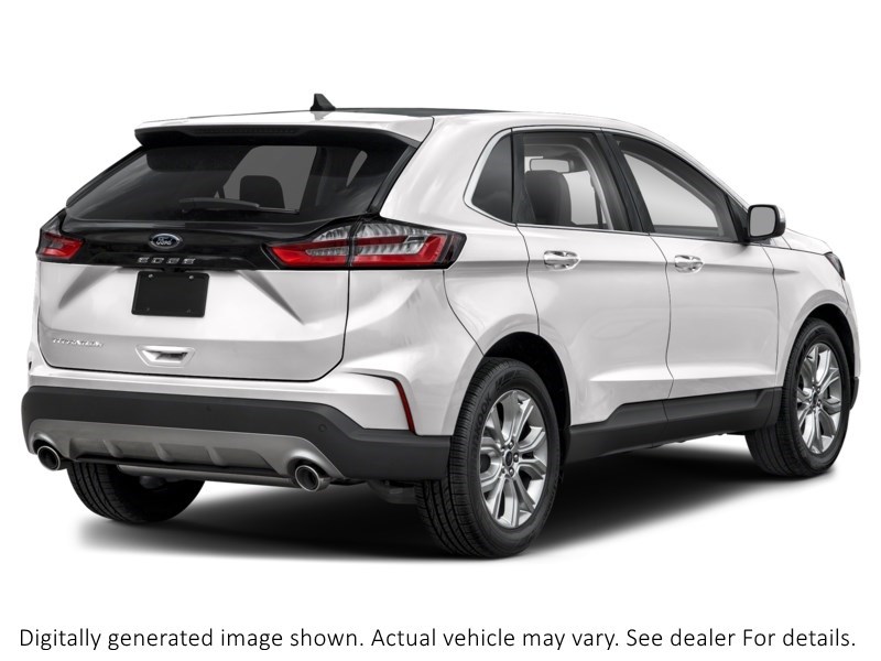 2022 Ford Edge Titanium AWD Star White Metallic Tri-Coat  Shot 8