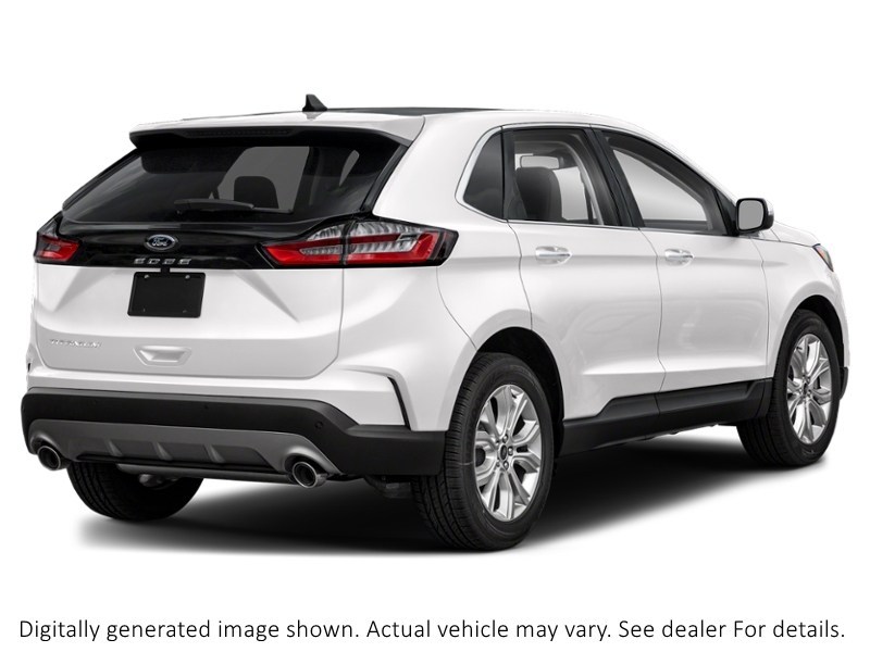 2022 Ford Edge Titanium AWD Star White Metallic Tri-Coat  Shot 6