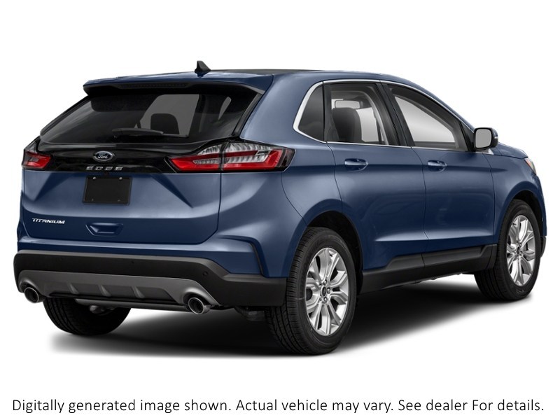 2022 Ford Edge Titanium AWD Stone Blue Metallic  Shot 20