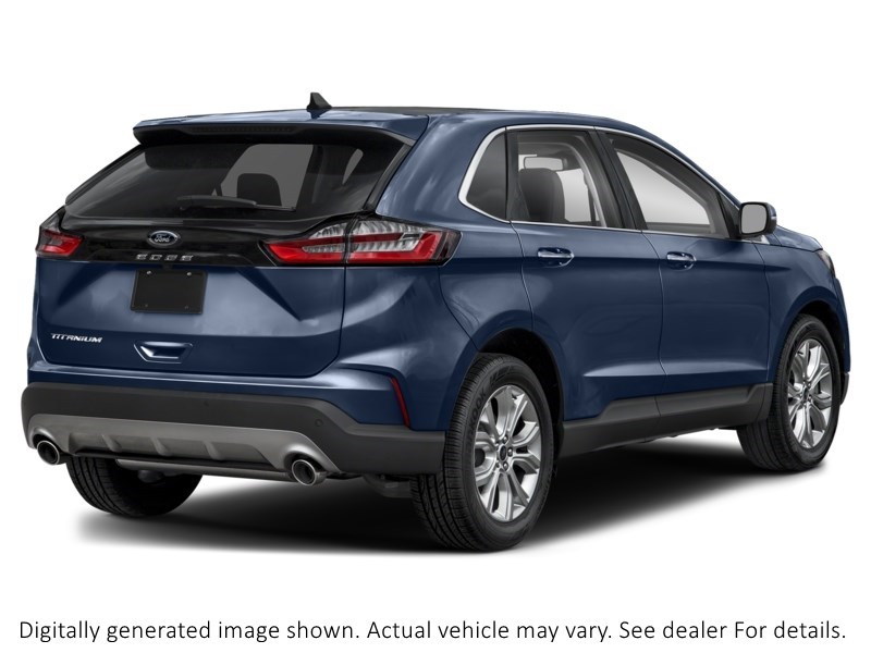 2022 Ford Edge Titanium AWD Stone Blue Metallic  Shot 24