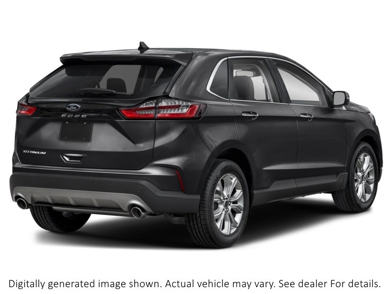 2022 Ford Edge Titanium AWD Agate Black Metallic  Shot 49