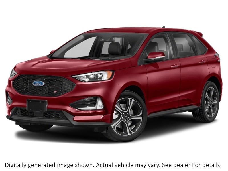 2022 Ford Edge ST AWD Rapid Red Metallic Tinted Clearcoat  Shot 17