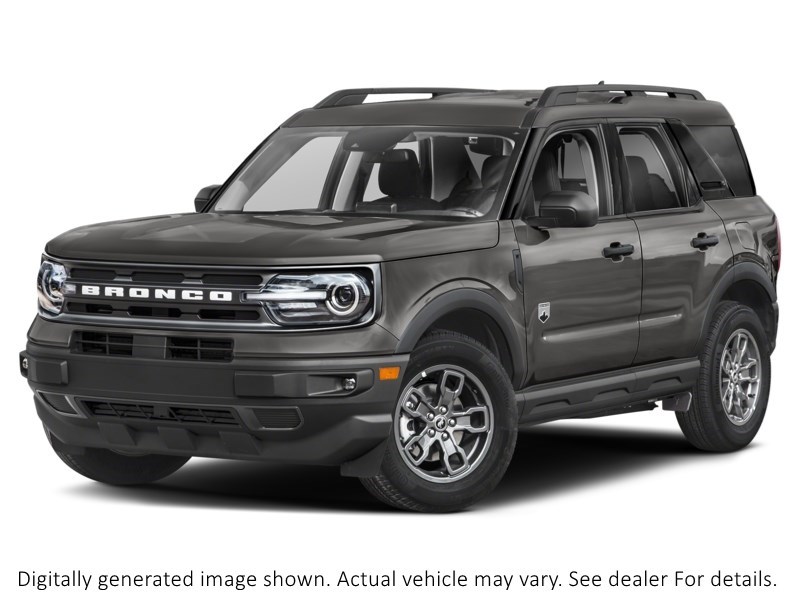 2021 Ford Bronco Sport Big Bend 4X4 Carbonized Grey Metallic  Shot 37