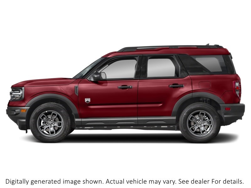 2021 Ford Bronco Sport Big Bend 4X4 Rapid Red Metallic Tinted Clearcoat  Shot 9