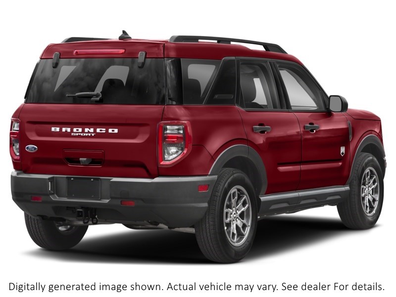 2021 Ford Bronco Sport Big Bend 4X4 Rapid Red Metallic Tinted Clearcoat  Shot 8