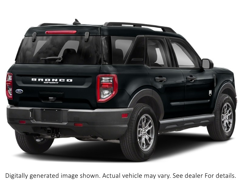 2021 Ford Bronco Sport Big Bend 4X4 Shadow Black  Shot 14