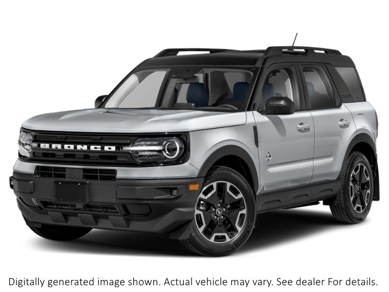 2024 Ford Bronco Sport Outer Banks 4X4 Iconic Silver Metallic  Shot 26