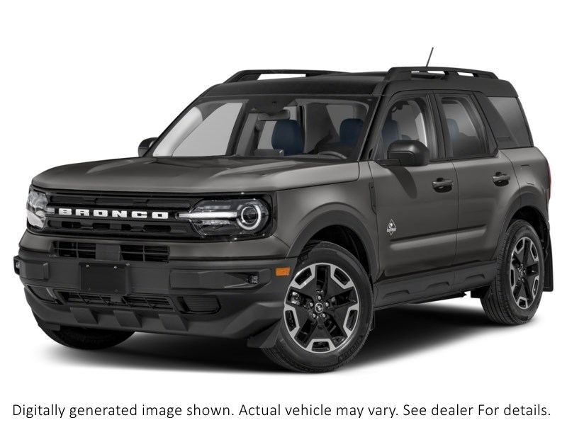 2022 Ford Bronco Sport Outer Banks 4X4 Carbonized Grey Metallic  Shot 44