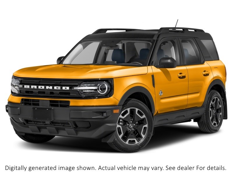 2022 Ford Bronco Sport Outer Banks 4X4 Cyber Orange Metallic Tri-Coat  Shot 48