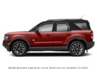 2024 Ford Bronco Sport Outer Banks 4X4 Hot Pepper Red Metallic Tinted Clearcoat  Shot 10