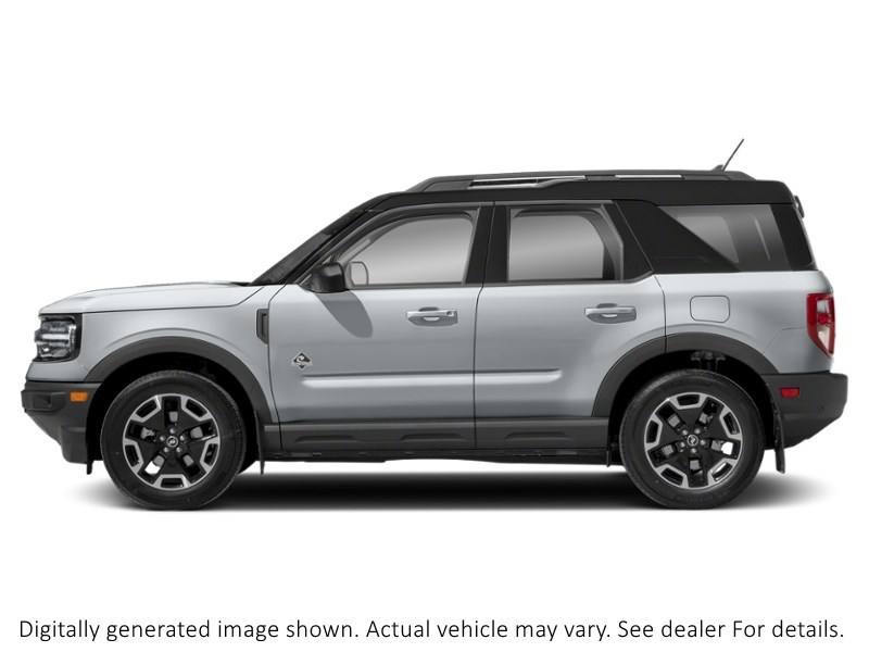 2024 Ford Bronco Sport Outer Banks 4X4 Iconic Silver Metallic  Shot 30