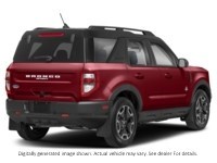 2021 Ford Bronco Sport Outer Banks 4X4 Rapid Red Metallic Tinted Clearcoat  Shot 2