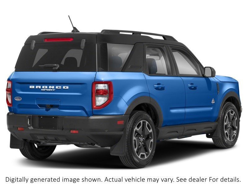 2022 Ford Bronco Sport Outer Banks 4X4 Velocity Blue Metallic  Shot 7