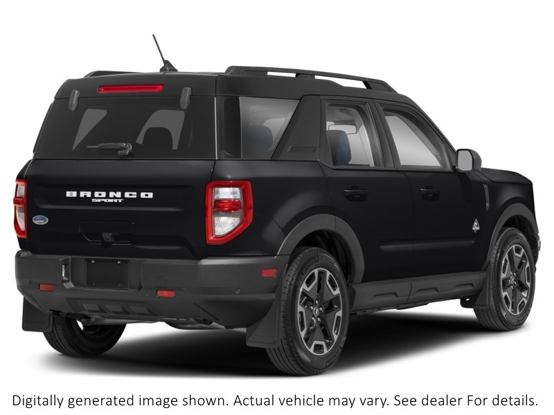 2022 Ford Bronco Sport Outer Banks 4X4 Shadow Black  Shot 21