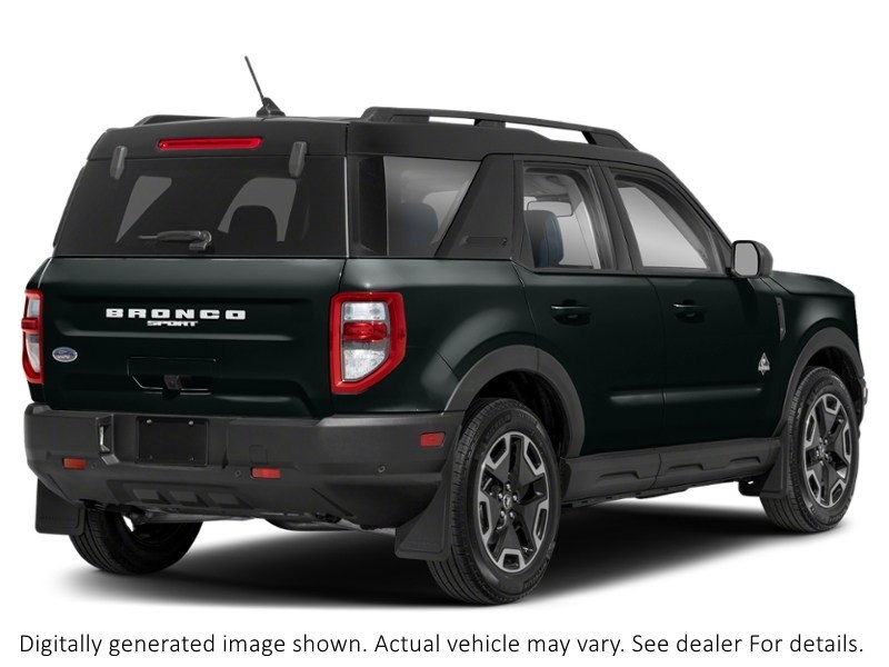 2024 Ford Bronco Sport Outer Banks 4X4 Shadow Black  Shot 21