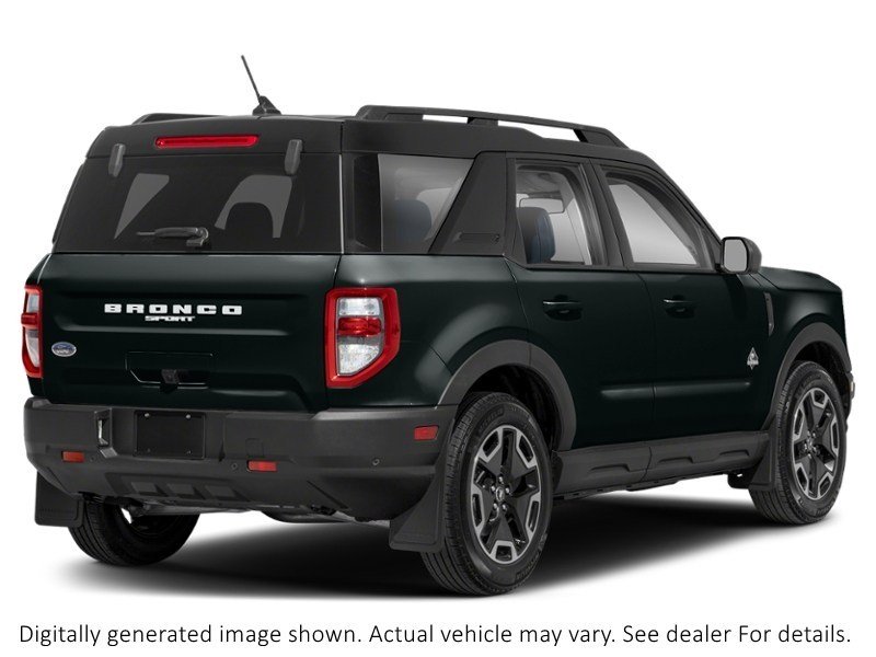 2024 Ford Bronco Sport Outer Banks 4X4 Shadow Black  Shot 25