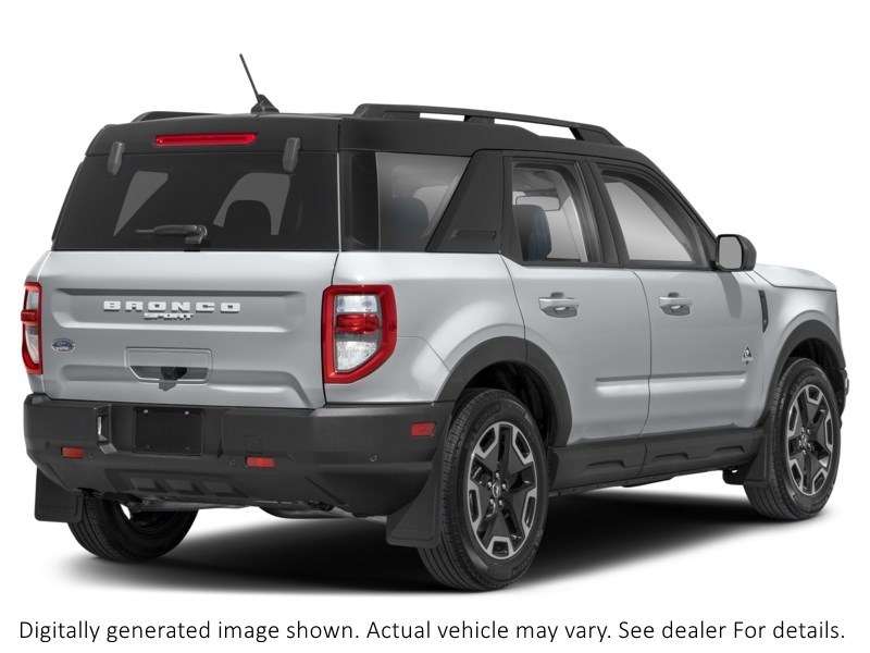 2022 Ford Bronco Sport Outer Banks 4X4 Iconic Silver Metallic  Shot 27