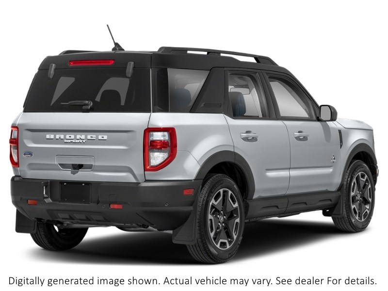 2024 Ford Bronco Sport Outer Banks 4X4 Iconic Silver Metallic  Shot 27