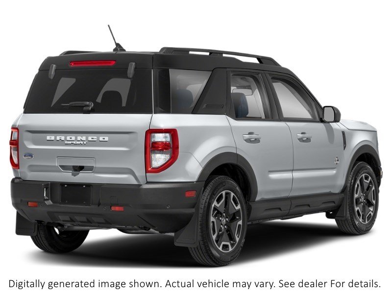 2024 Ford Bronco Sport Outer Banks 4X4 Iconic Silver Metallic  Shot 27
