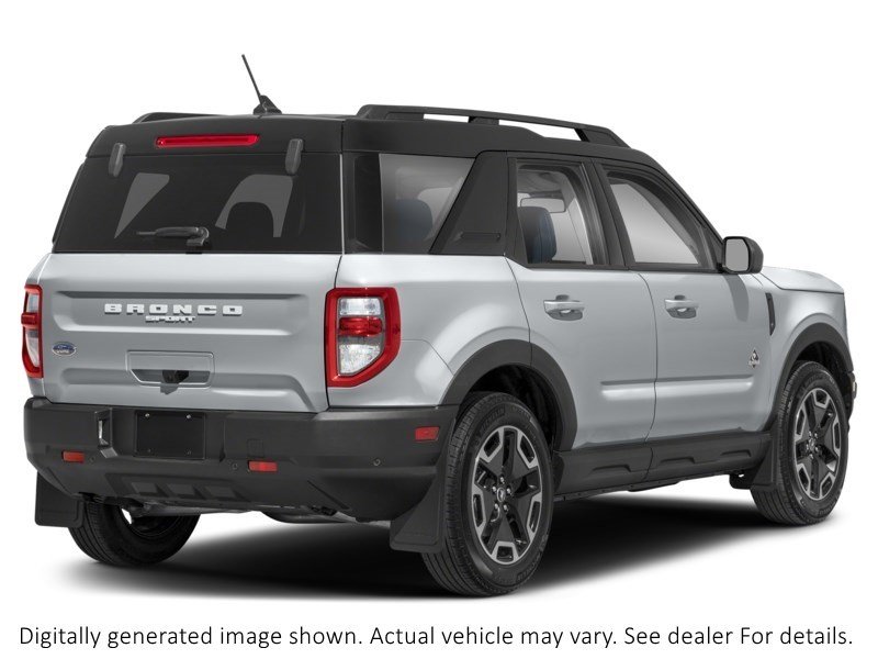 2022 Ford Bronco Sport Outer Banks 4X4 Iconic Silver Metallic  Shot 31