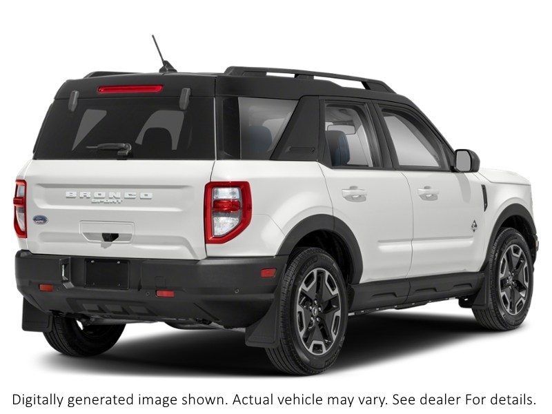 2024 Ford Bronco Sport Outer Banks 4X4 Oxford White  Shot 34
