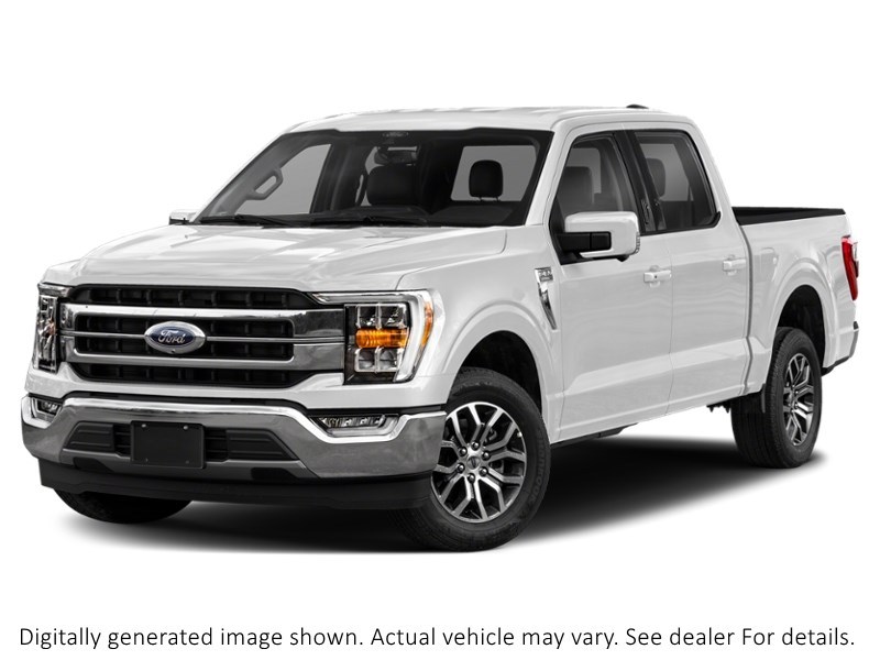 2022 Ford F-150 Lariat 4WD Supercrew 5.5' Box Star White Metallic Tri-Coat  Shot 8