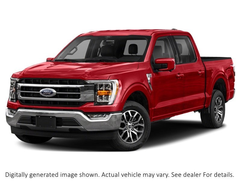 2022 Ford F-150 Lariat 4WD Supercrew 5.5' Box Rapid Red Metallic Tinted Clearcoat  Shot 15