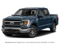 2022 Ford F-150 Lariat 4WD Supercrew 5.5' Box Antimatter Blue Metallic  Shot 21