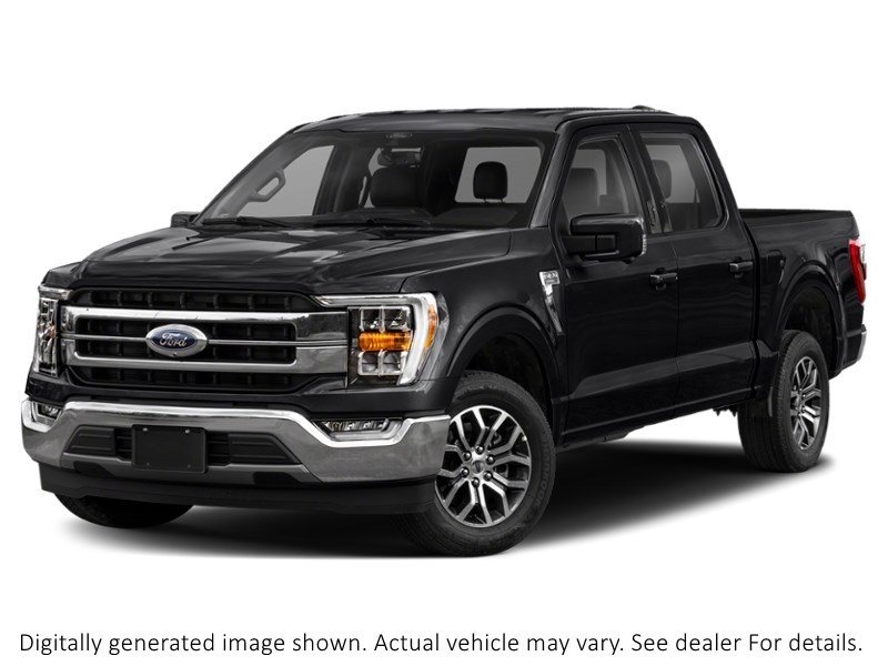 2021 Ford F-150 Lariat 4WD Supercrew 5.5' Box Agate Black Metallic  Shot 4