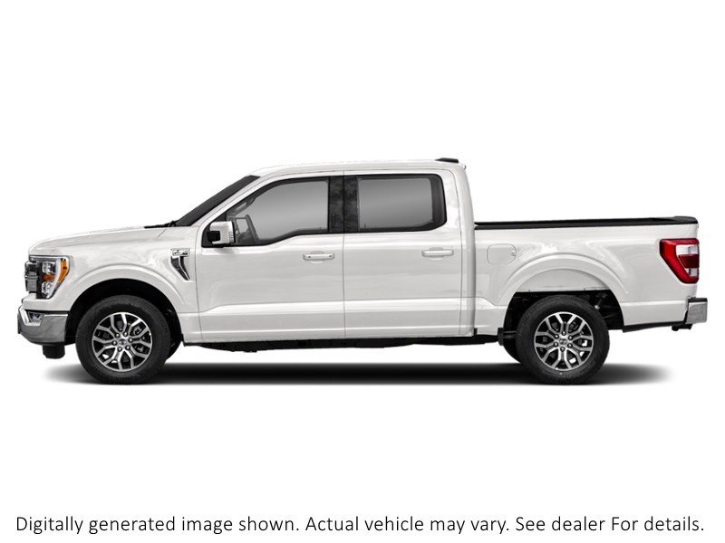 2022 Ford F-150 Lariat 4WD Supercrew 5.5' Box Space White Metallic  Shot 4
