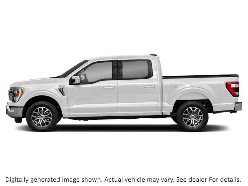 2022 Ford F-150 Lariat 4WD Supercrew 5.5' Box Star White Metallic Tri-Coat  Shot 12
