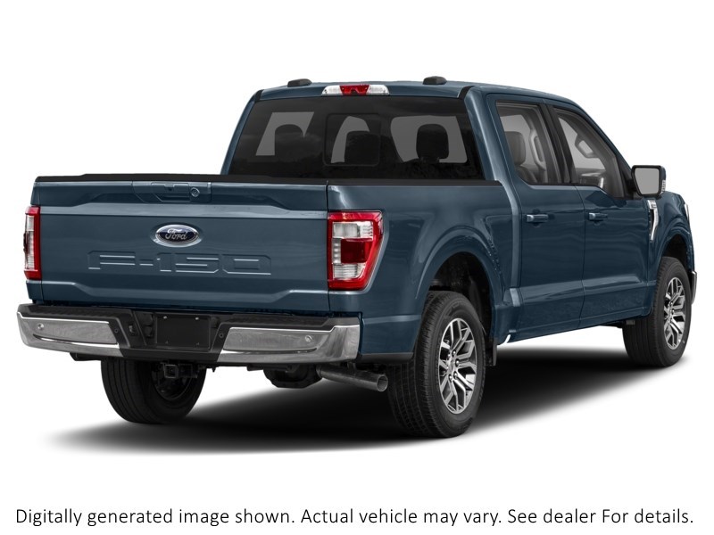 2022 Ford F-150 Lariat | 4X4 | 5.0L | 502A | Roof | 360 | Pwr Tlgt Antimatter Blue Metallic  Shot 2