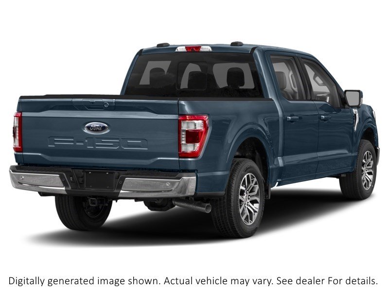 2022 Ford F-150 Lariat | 4X4 | 5.0L | 502A | Roof | 360 | Pwr Tlgt Antimatter Blue Metallic  Shot 2