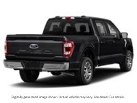 2021 Ford F-150 Lariat 4WD Supercrew 5.5' Box Agate Black Metallic  Shot 2