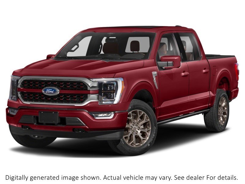 2023 Ford F-150 King Ranch 4WD Supercrew 5.5' Box Rapid Red Metallic Tinted Clearcoat  Shot 8