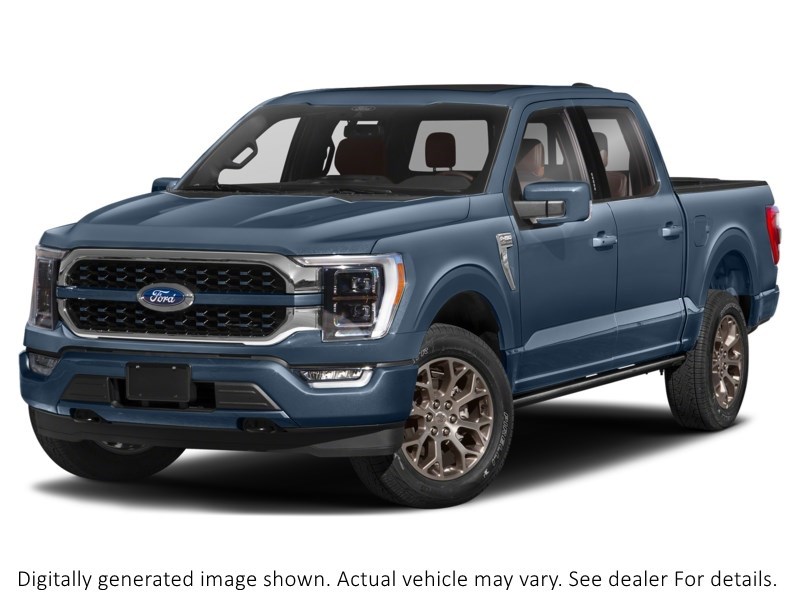2023 Ford F-150 King Ranch 4WD Supercrew 5.5' Box Azure Grey Metallic Tri-Coat  Shot 38