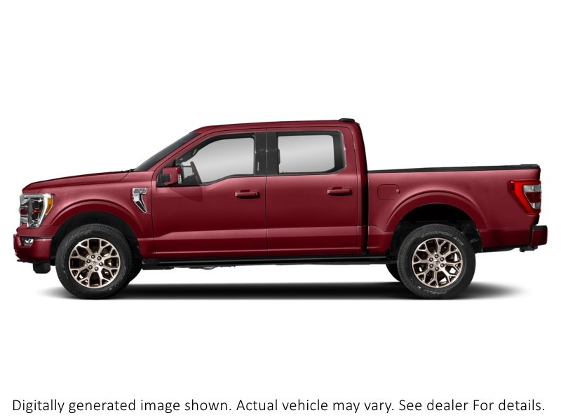 2023 Ford F-150 King Ranch 4WD Supercrew 5.5' Box Rapid Red Metallic Tinted Clearcoat  Shot 12