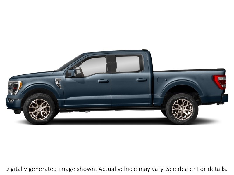 2023 Ford F-150 King Ranch 4WD Supercrew 5.5' Box Antimatter Blue Metallic  Shot 16