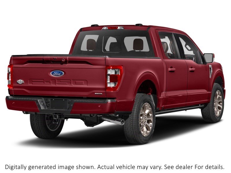 2023 Ford F-150 King Ranch 4WD Supercrew 5.5' Box Rapid Red Metallic Tinted Clearcoat  Shot 9
