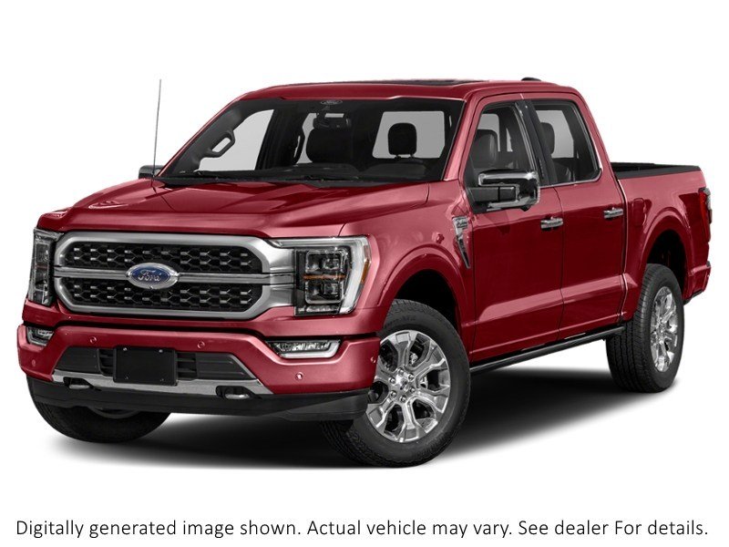 2023 Ford F-150 Platinum 4WD Supercrew 5.5' Box Rapid Red Metallic Tinted Clearcoat  Shot 16