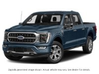 2023 Ford F-150 Platinum 4WD Supercrew 5.5' Box Antimatter Blue Metallic  Shot 19