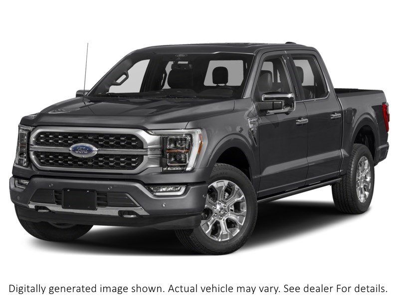 2023 Ford F-150 Platinum 4WD Supercrew 5.5' Box Agate Black Metallic  Shot 4