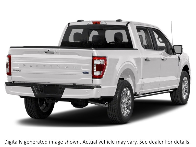 2023 Ford F-150 Platinum 4WD Supercrew 5.5' Box Star White Metallic Tri-Coat  Shot 8