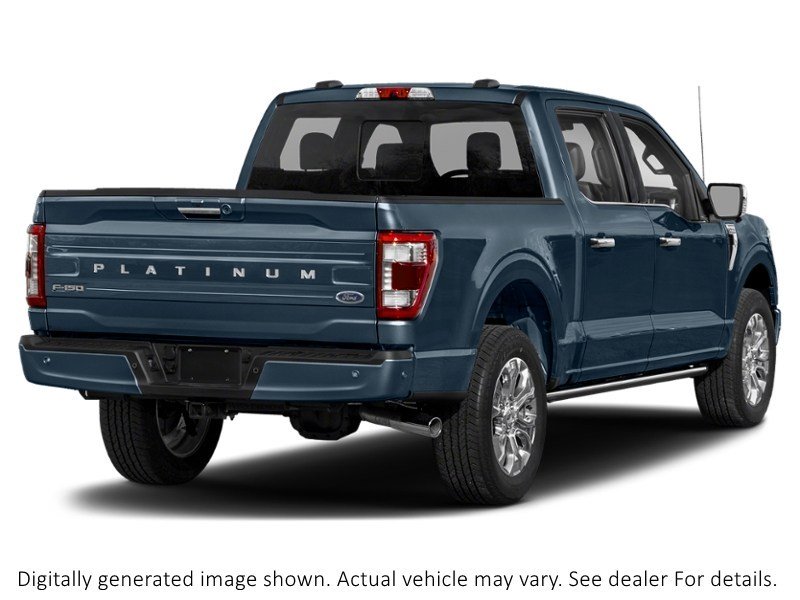 2023 Ford F-150 Platinum 4WD Supercrew 5.5' Box Antimatter Blue Metallic  Shot 24